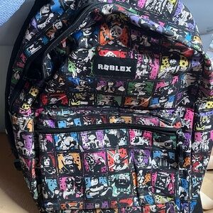 Multicolor Graphic Backpack